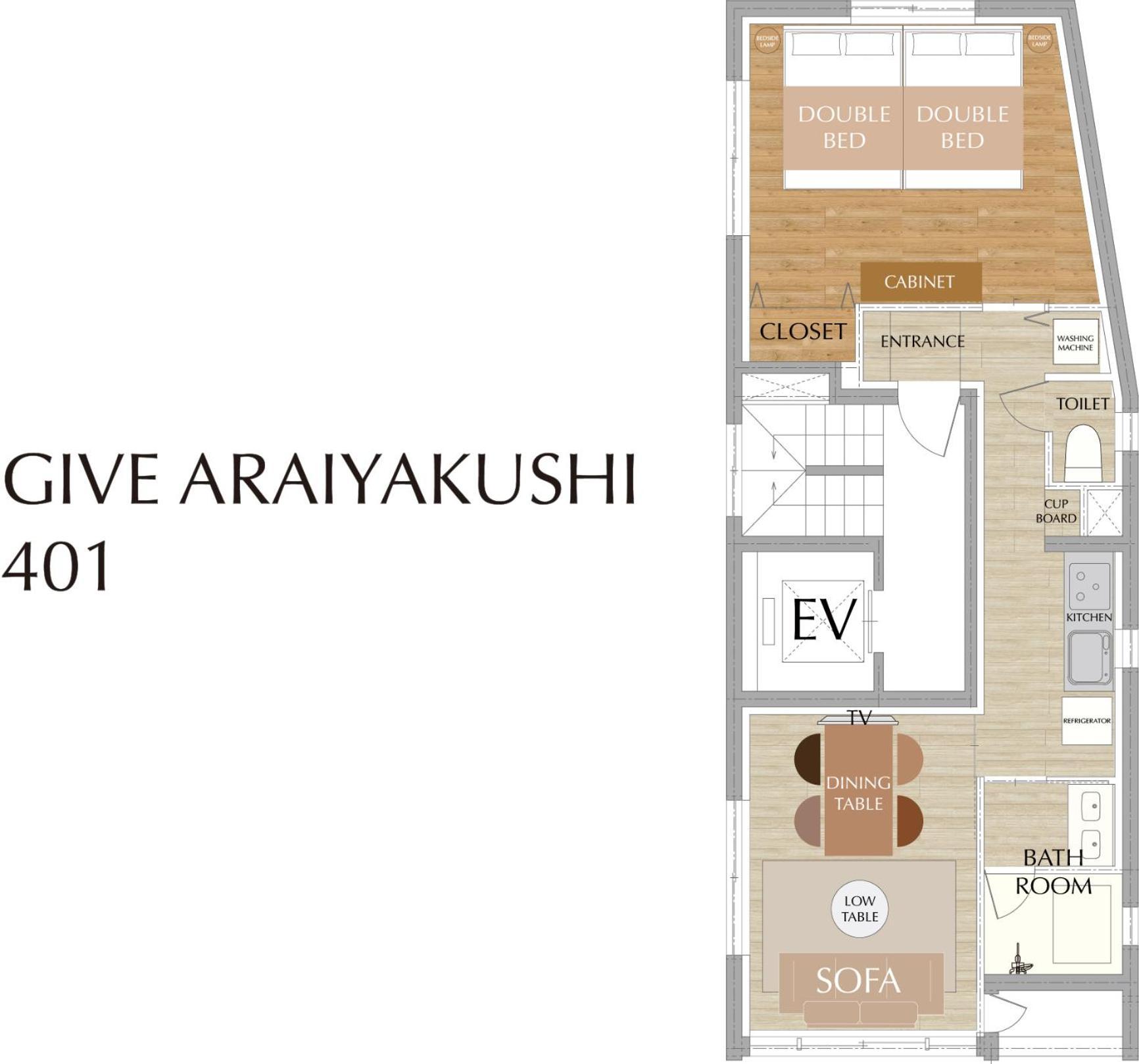 Give Araiyakushi Appartement Tokio Buitenkant foto